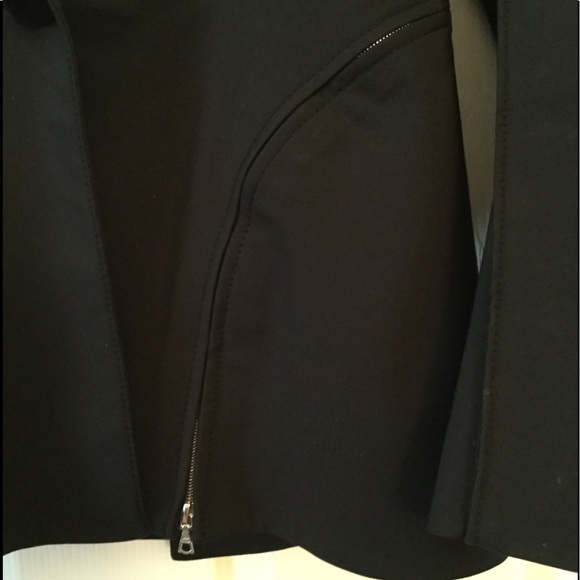 3.1 PHILLIP LIM BLACK ZIPPR RIDING JACKET LIKE NEW - Picture 4 of 8